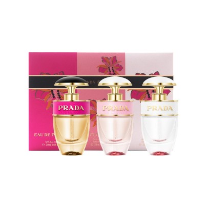 KIT Prada Candy Kit Candy Eau de Parfum Spray 20 + Candy Kiss Eau de Parfum Spray 20 ml + Candy Florale Eau de Toilette 20 ml